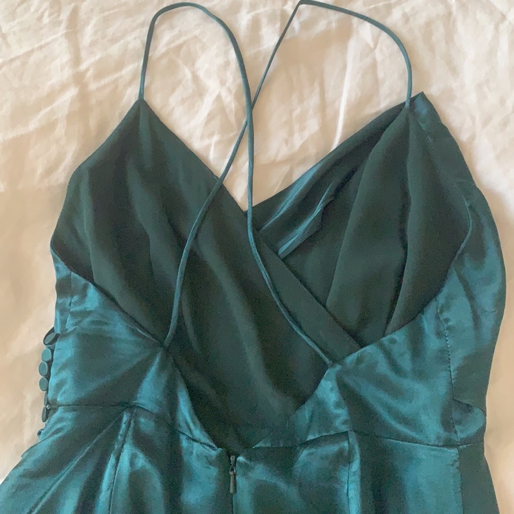 Fame & Partners | satin maxi dress - Picture 7 of 8